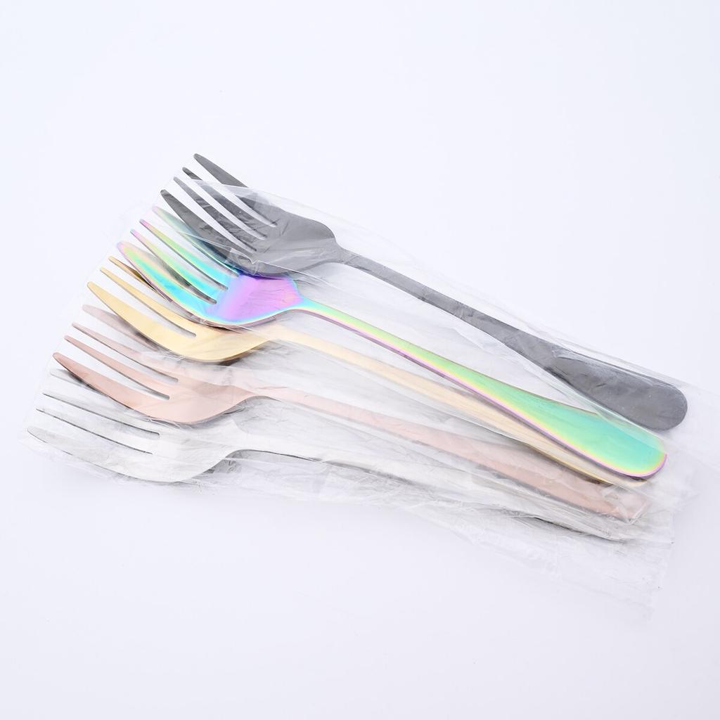 2 adet yemek takımı seti gıda salata çatalı sofra servis çatalı çatal bıçak takımı ayna cilalı paslanmaz çelik gümüş batı mutfak aracı