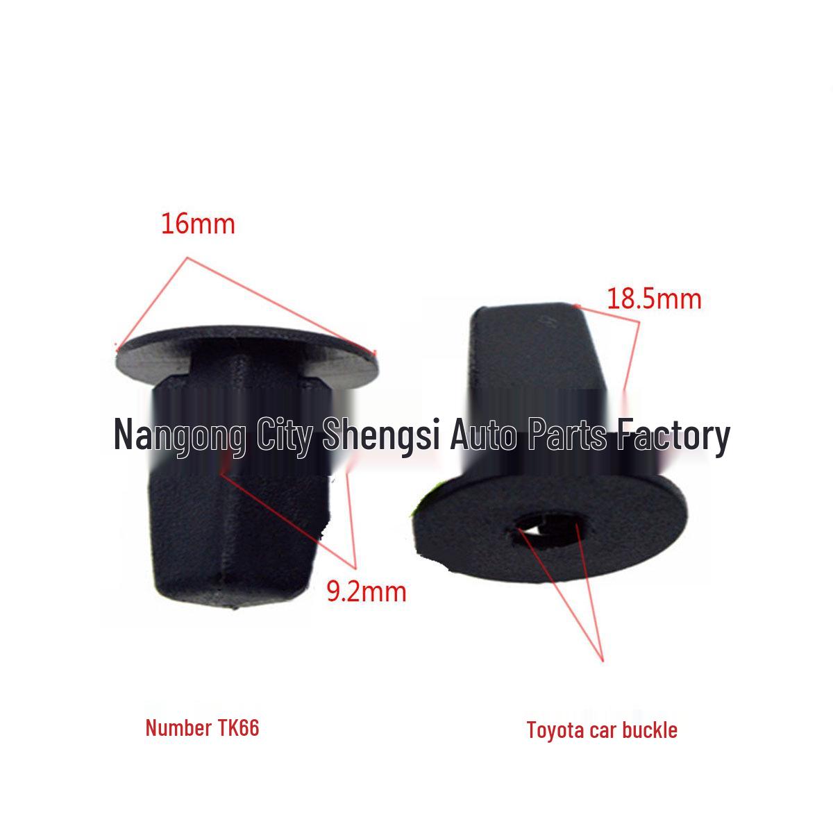 

Toyota 4WD Trim Panel Clips & Fender Liner Fasteners 10,000 pcs