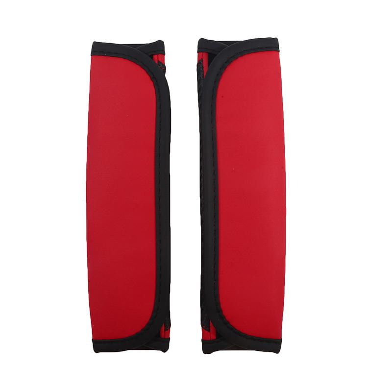 2pcs Car Seat Belt Protector Pad PU Shoulder Cushion Cover Universal Safety Belt Protection Cover Interior Decoration Accessories