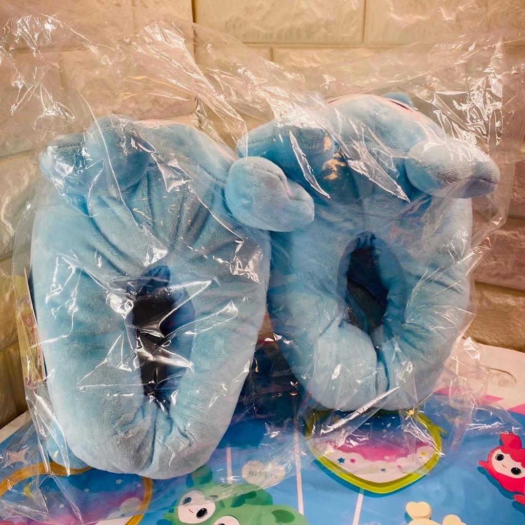 [USED] Nayeon TWICE LOVELYS Plush Slippers + Original Bag