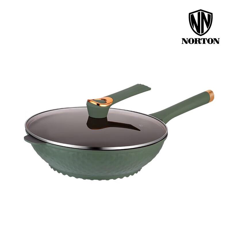 NORTON Fumis 32cm Titanium Alloy Frying Wok 32cm