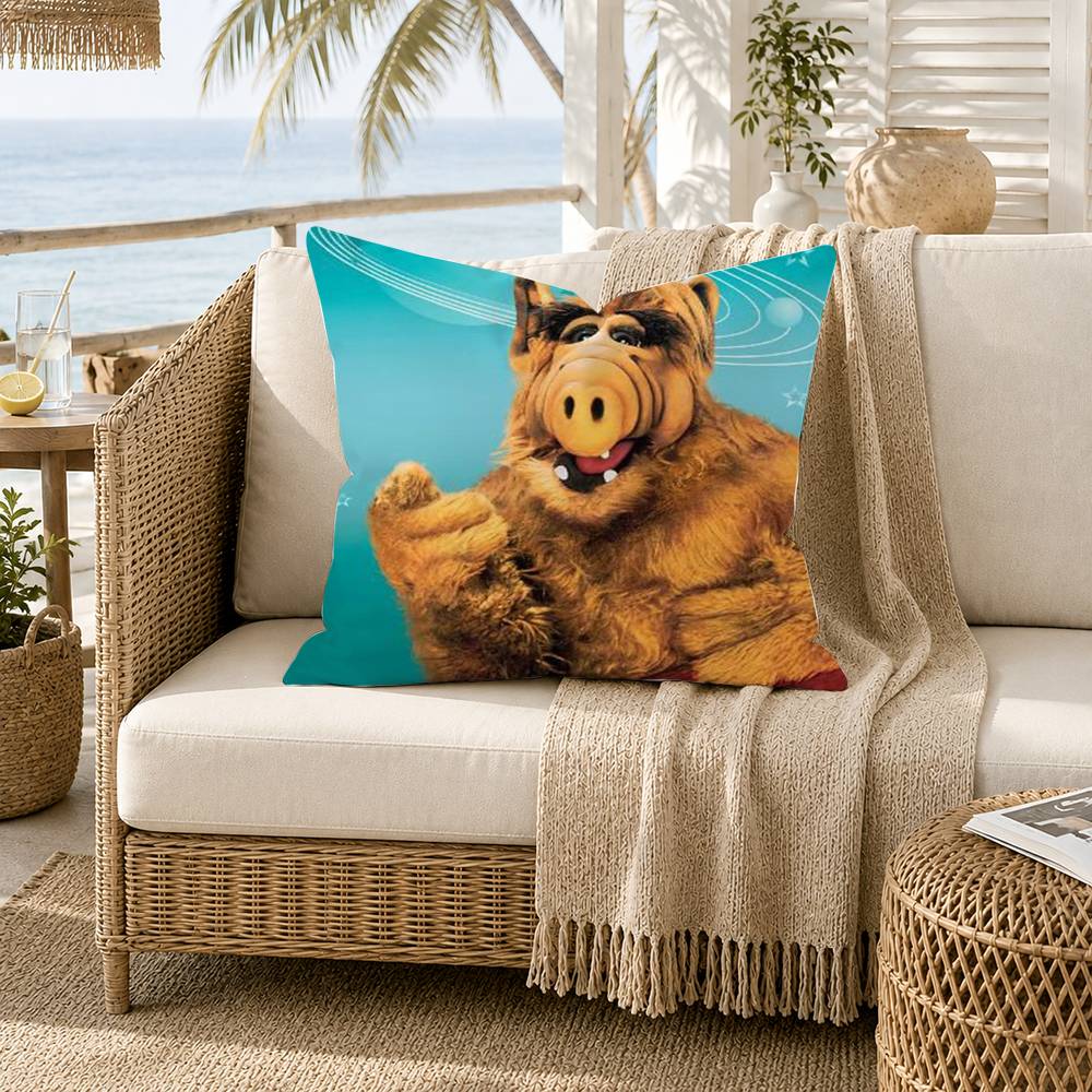 TV Series Alf Pillow Case for Sofa Living Room Home office Decor Protective Cover