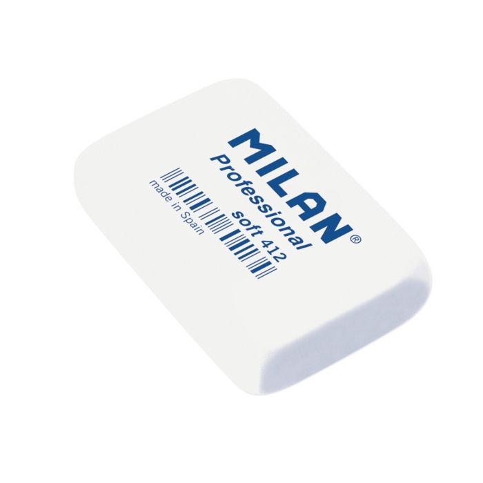 Gomme - MILAN - Professional Soft 412 - Multicolore - 5,2 x 3,5 x 1,3 cm - Mixte