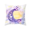 Moon Pillow Case Peach Fur Printed Home Fabric Living Room Sofa Cushion Set Bedroom Pillow Cover