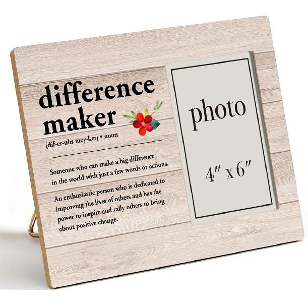 Pet Memorial Gifts - Wooden Photo Frame, Sympathy Gift for Loss of Dog or Cat (4x6 Inches)