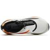 FILA Athletics Trendy Textile, Synthetic Leather Low top Marathon Running Shoes Men's White Black Orange A12M132208FWB