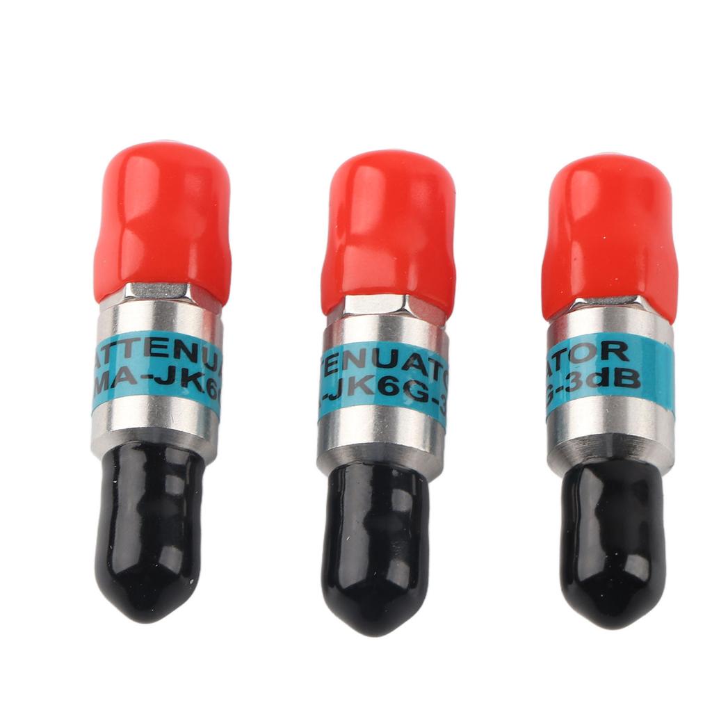 SMAJK Male To Female RF Coaxial Attenuator 2W 6GHz 50 Ohm  130dB (3dB)