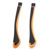 1Pair Tungsten Carbon Rubber Square Hole Glasses Foot Cover Eyeglasses Anti-Skid Sleeve Soft Silicone Prevent Allergies Ear Hooks