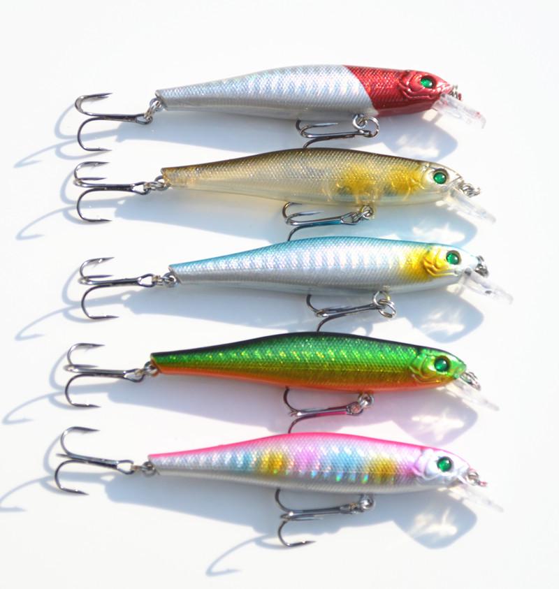 New Small 8.8cm/7g Minnow Sea Fishing Lures - Long-Tongue, Realistic, Vibrant Colors