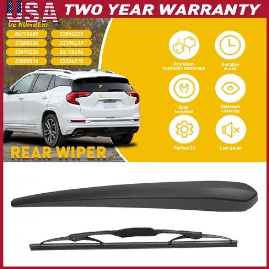 Rear Wiper Blade Arm For ENVISION Buick 2016- GMC 2018- TERRAIN
