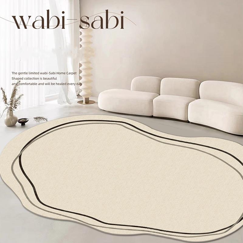 

Creamy Style High-Class Winter And Autumn Warmth Living Room Carpet, Sofa, Coffee Table Rug, Bedroom Decor 80x120cm 31x47inch