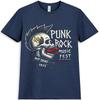 Punk Rock T Shirt Skull Music Festival Vintage Rock Band Graphic Tee