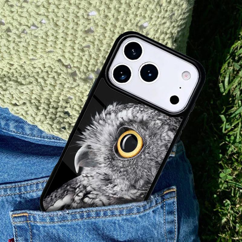 Owl Animal Pattern mobile phone case Compatible with IPhone 17 16 15 14 13 12 11Pro Max 17 Air cover