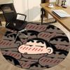 1PC Crayon Shin-chan Office Round Rug, Non-slip, Soft and Durable Office Rug for Interior Decoration, Perfect for Office yy250915093