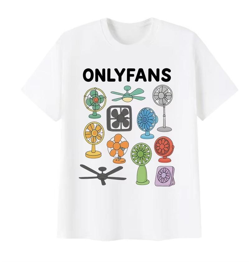 2026 Summer Hot Sale Funny Onlyfans Meme T Shirt Unisex Unisex Humor O-Neck Clothing Lightweight Breathable And Comfortable Clothes