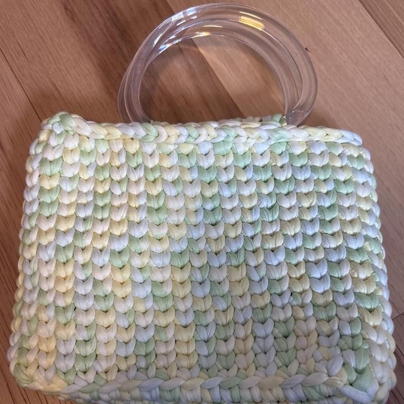 WTEMPO Transparent D-Shaped Handles Replacement for Handmade Handbags Purses Handles DIY Bags Crafts Gifts Making Supplies Handles for Your Families