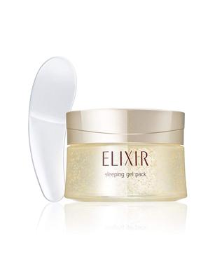 ELIXIR Sleeping Gel Pack W 105g Gel Typ Gesichtspackung Festigkeit Feuchtigkeit Anti-Aging-Pflege Superiel Shiseido