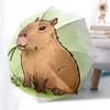 Capybara Themed Travel Umbrella 8 Ribs Automatic Opening and Closing,Portable Folding Design,Compact and Stylish Umbrella Suitable for Out