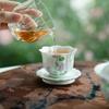 Hand Painted Lily Of The Valley Porcelain Kettle Porcelain White Teapot Tea Ceremony Set Tea Tie Guan Yin Jasmine  Teaware Type