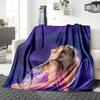 Elegant Performance Ice Blanket Soft Throw Blanket For Home Bedroom Bed Sofa Travel Office Solid Christmas Blanket