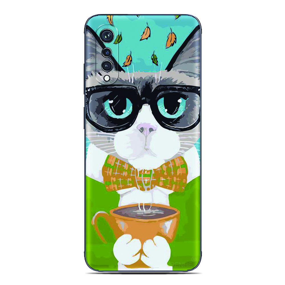 

Котячий Чай Милий Чохол для Motorola Moto G67 G57 G56 G86 Power 5G G04 G05 G06 4G G96 G100 Pro G54 G85 G84 E15 G15 G24 Чохол для Телефону Moto G15 Power 4G