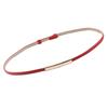 Elastic Adjustable Dress Ladies Waist Belt Slim Women Belt Buckle Skinny Female Belt
