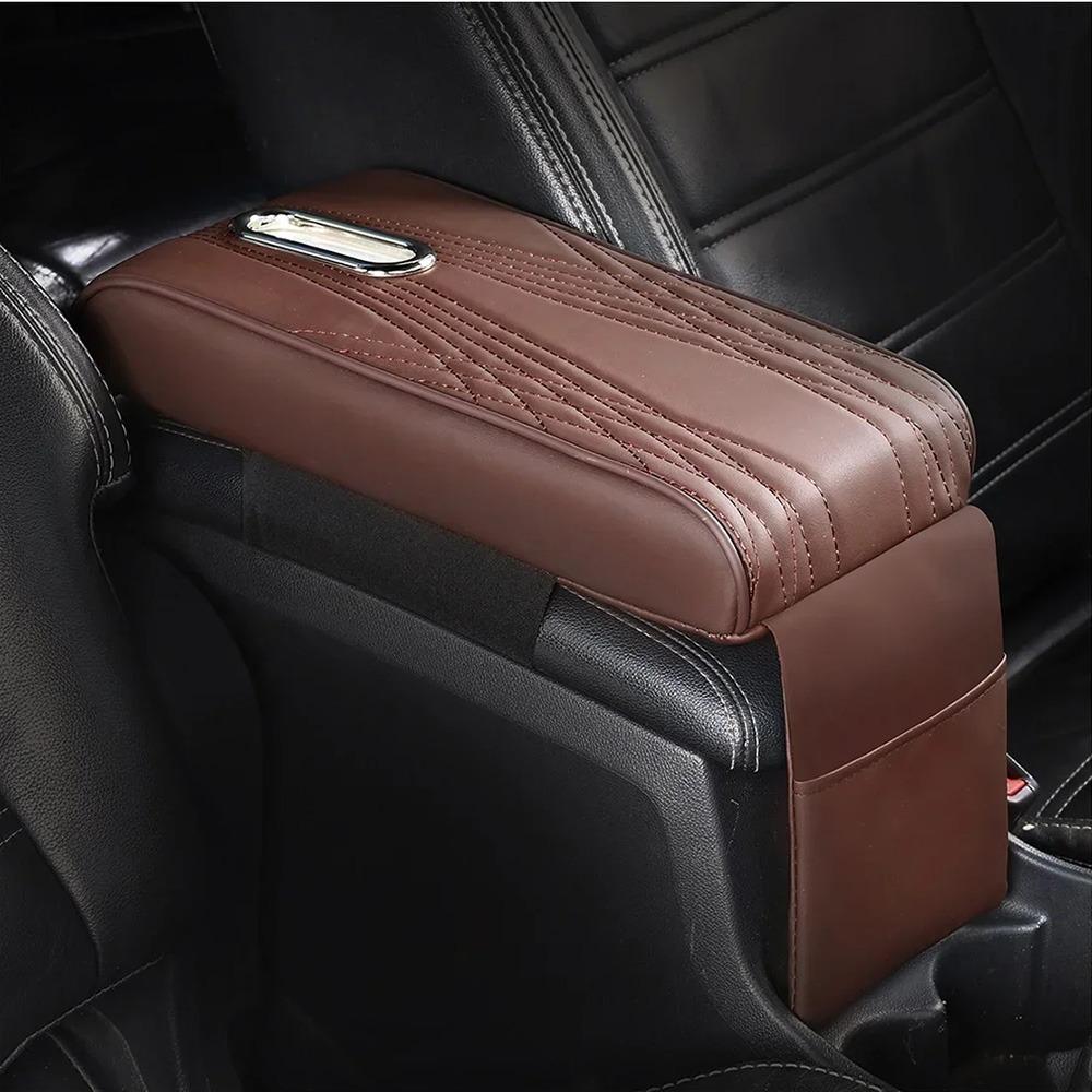 Elbow Support Car Armrest Cushion Tissue Box Arm Rest Protector  Middle Armrest