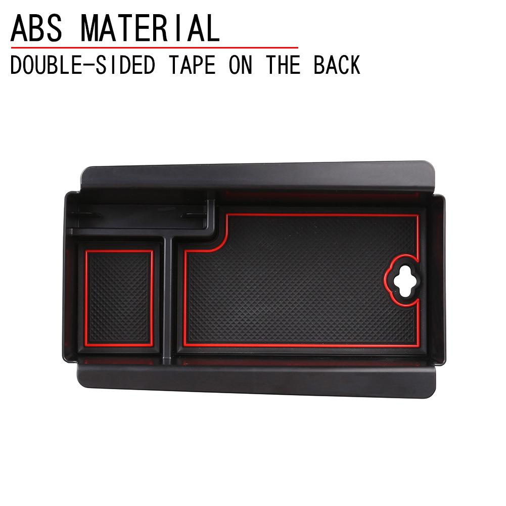 Center Console Organizer Tray For Toyota Prius MXWH60/ZVW60 (from January 2024) Car Central Armrest ABS Secondary Storage Box