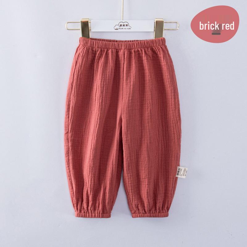 Baby Cotton Bloomers for Boys & Girls - Lightweight, Anti-Mosquito Pants for Spring, Summer & Autumn