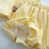 Girls Summer 3D Bloomer Shorts Set Cute Sleeveless Bow Top Two Piece Outfit Fashionable Kids Clothing