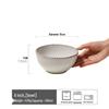 Retro Ceramic Large Bowls for Soup & Vegetables - Practical Tableware for Single Serving