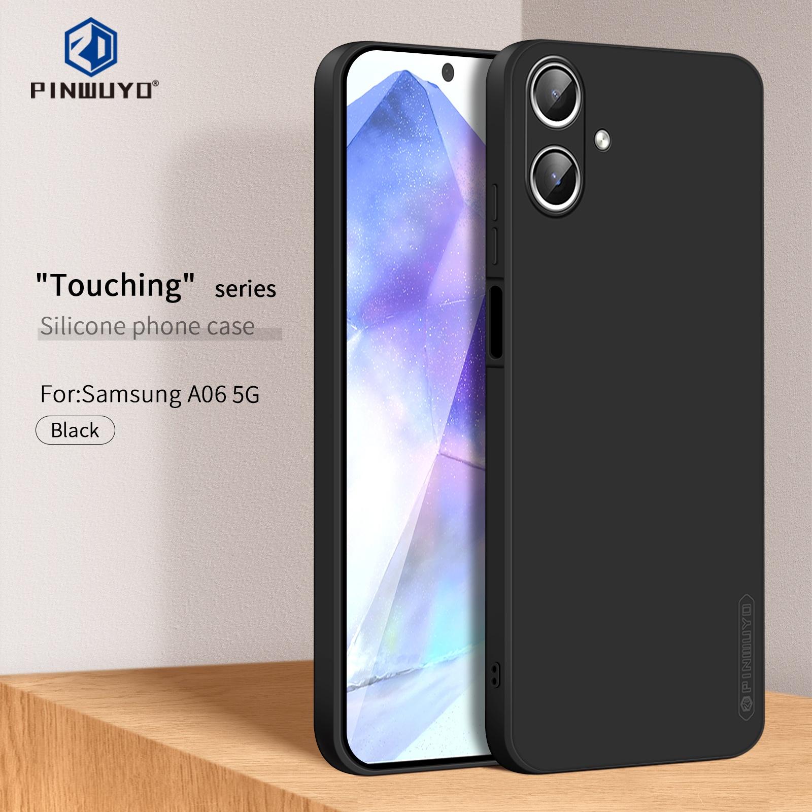 

For Samsung Galaxy A06 5G Phone Case PINWUYO Soft Matte TPU Mobile Back Cover Green