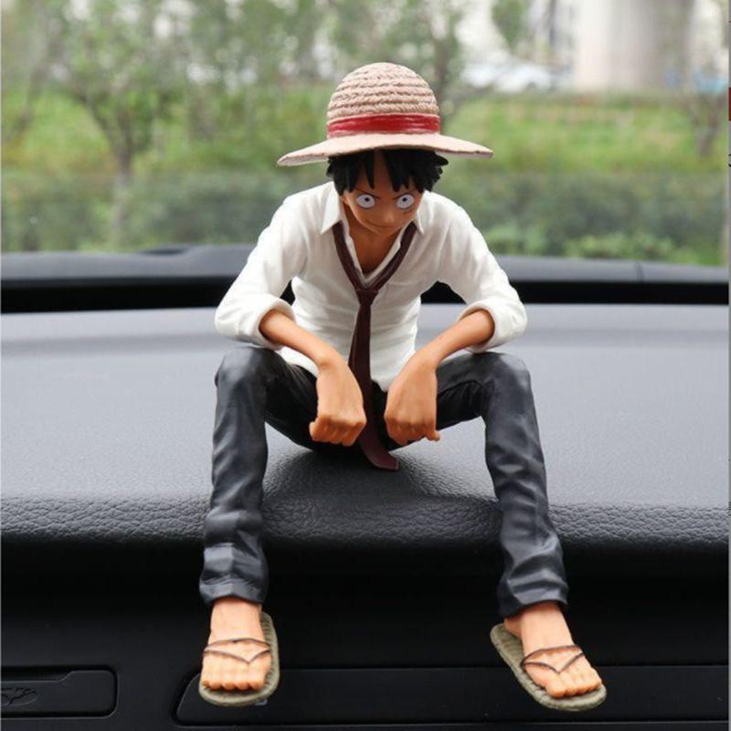 One Piece Luffy Car Ornament: Adorable Xue No Console Decoration Doll