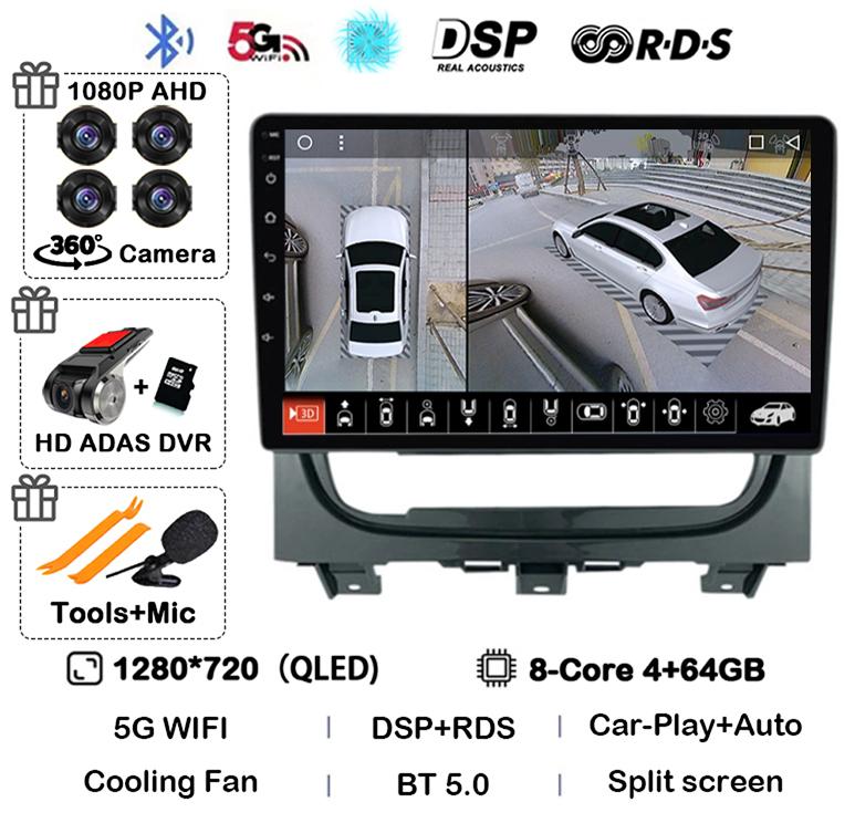 Android 14 Carplay Auto For Fiat Strada Idea 2012 2013 2014 2015 2016 Car Radio Multimedia Player Navigation GPS Stereo 2Din DVD