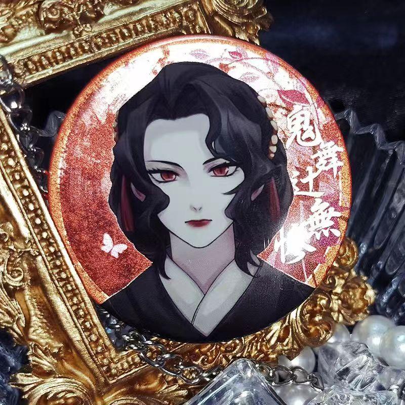 Demon Slayer Blade Badge Tanjiro Fukuoka Yoshito Unisex Firefly Symphony Reflective Anime Characters