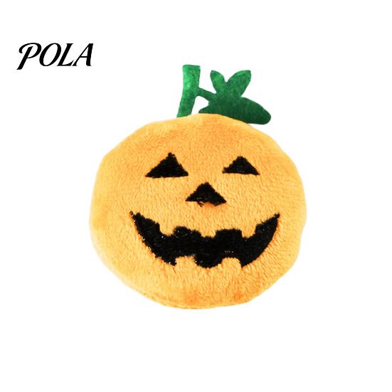 Cat Anxiety Relief Toy Halloween Pumpkin Toy, Squeaky Stuffed Chew Soft Plush with Feathers for Indoor Cats Self-entertainment