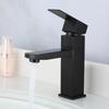 OEING Square Black Tall Basin Mixer Faucet