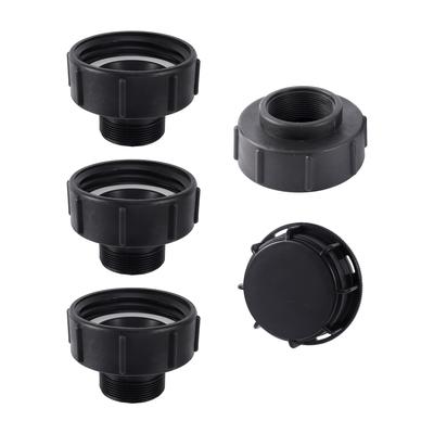 S100 To S60 IBC Adapter Coarse To Fine 100mm To 60mm IBC Ton Bucket Connector BSP Fine Thread Garden Irrigation Tank Adapter