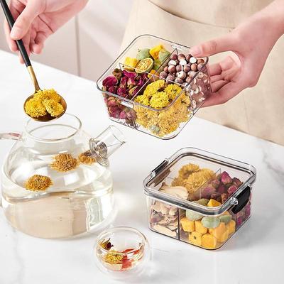 Waterproof Grain Storage Jar, Sealed Food Container for Snacks & Dry Fruits, Kitchen Organizer Box with Lid, Ideal for Home Use