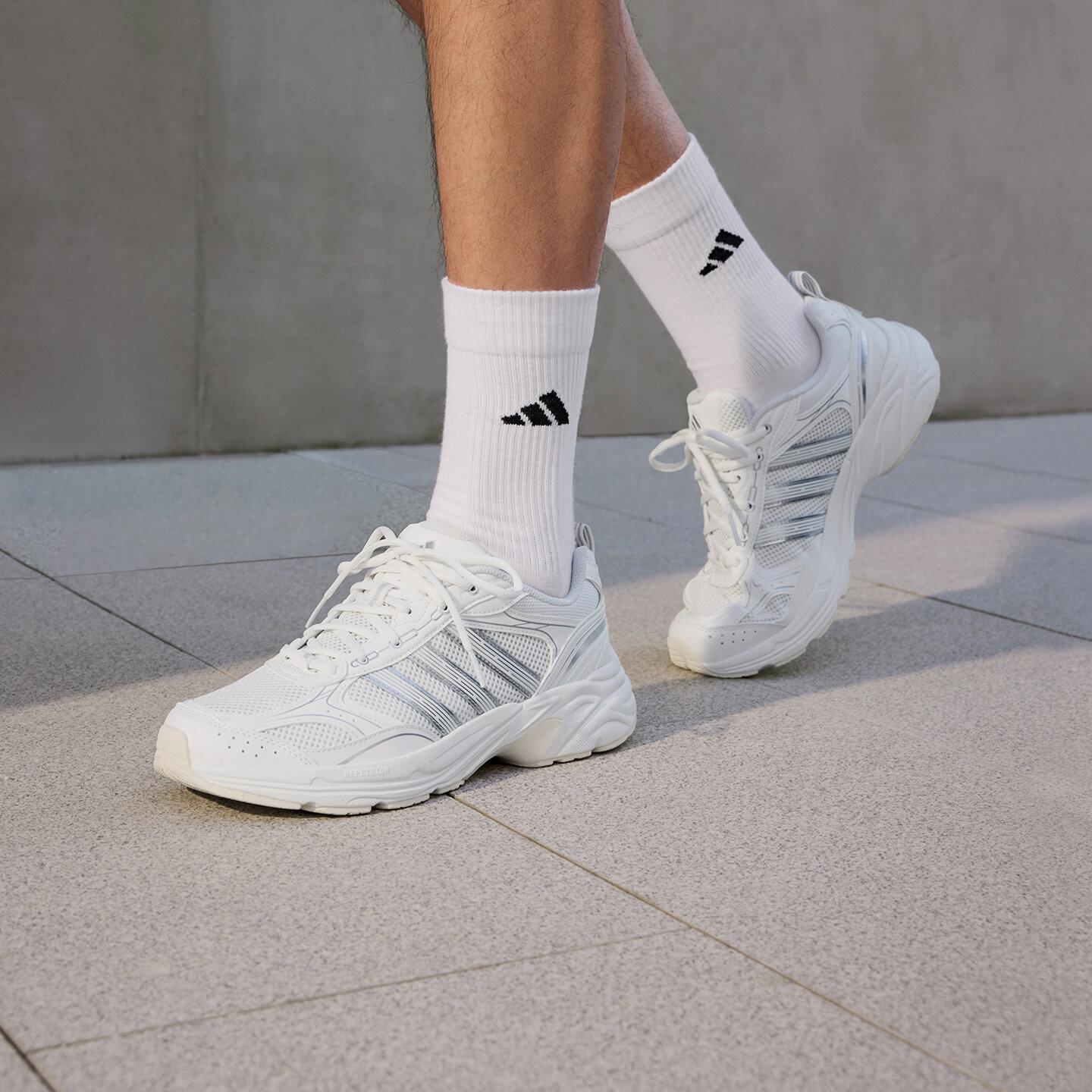 Adidas NEON FLUX Mesh Breathable Support Running Shoes Women s White 38
