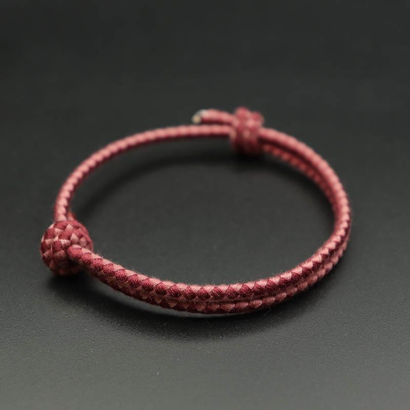 Bohemian 100% Cotton Rope Bracelet Men Women Bohemia Handmade Macram Braslet Adjustable LGBT Brazalete Beach Accessories Gift