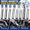 Magnetic Retainer Spark Plug Socket Universal Swivel Garage Tool New Mechanic Tool Engine Service