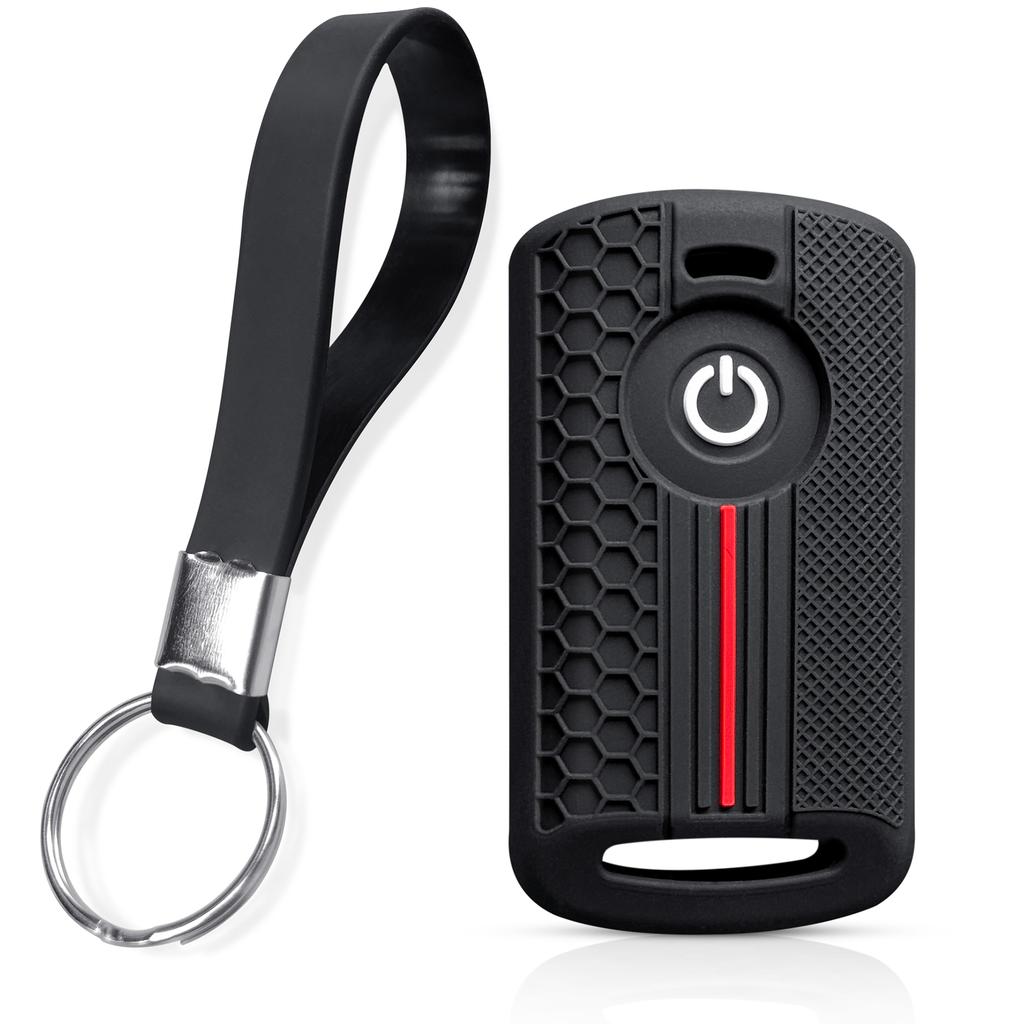 Silicone Motor Remote Key Fob Case For Yamaha Nmax 2021/2022 NVX NVX155 XMAX XMAX300 QBIX AEROX JAUNS 2018 2019 Car Accessories
