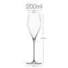 European Style Upscale Banquet Crystal Handmade Wine Glass, Extremely Thin Masterly Craft, Perfect Flawless Classic Goblet