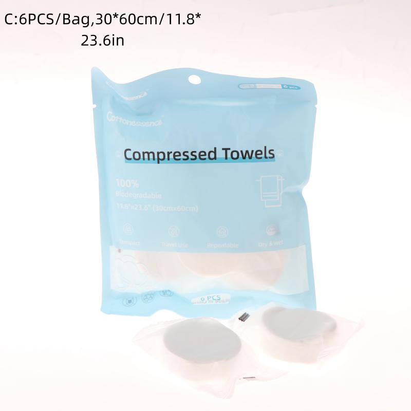 

6/30Pcs Compressed Towel Disposable Portable Plant Fiber Face Towel Tissue Suitable For Travel Camping Sports Beauty Salons C