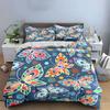 Colorful Butterfly Pattern Set  Kid'S And Adults' Bedroom Decor, Exquisite Three-Piece Bedding Set Gift