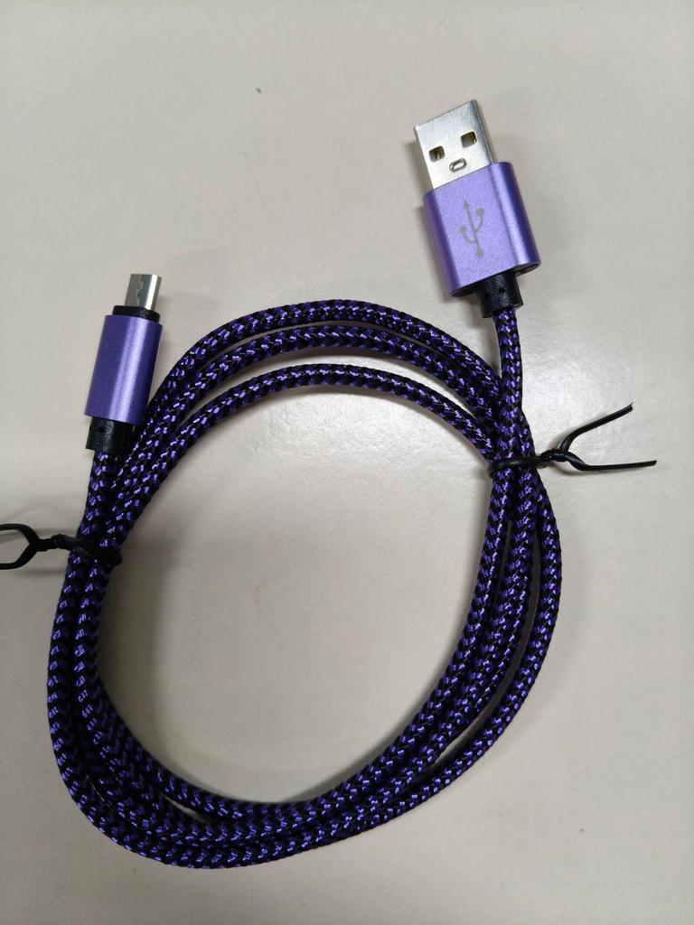 123m Braided Snake Pattern Fast Charging Type-C Cable for Android & Huawei USB Devices