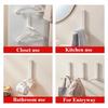 Clothes Rack Wall-mounted Storage Hangers Dormitory Students Hangers Hooks Simple Folding Non-slip Clothes Hangers Clothing Rack