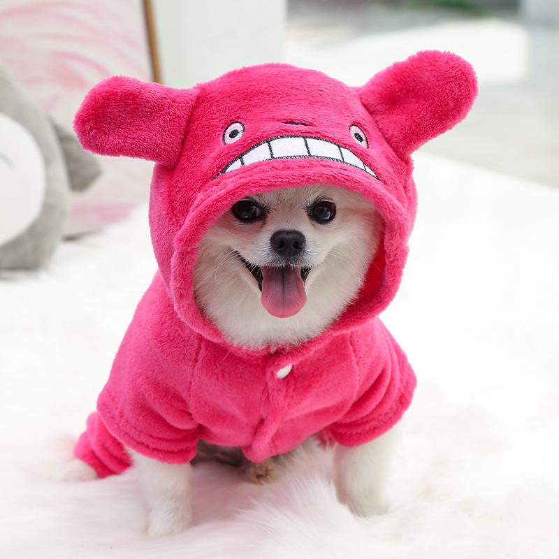 In Autumn and Winter, Dogs Can Be Transformed Into Teddy Cats, Pet Four-legged Cats, Clothes and Dog Supplies
