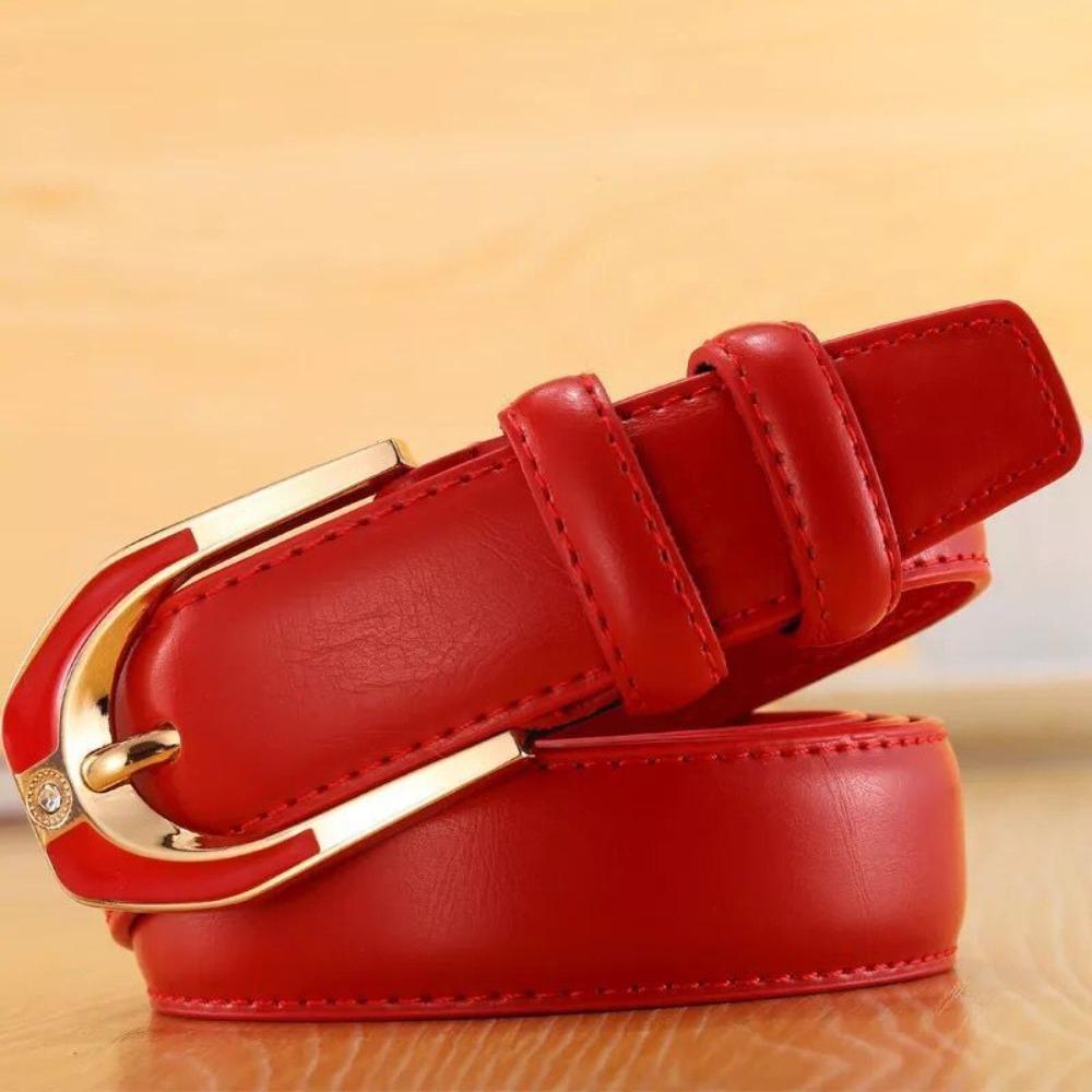 Casual Leather Belt Fashion Women Belt Straps Waistband Belt  Personalized